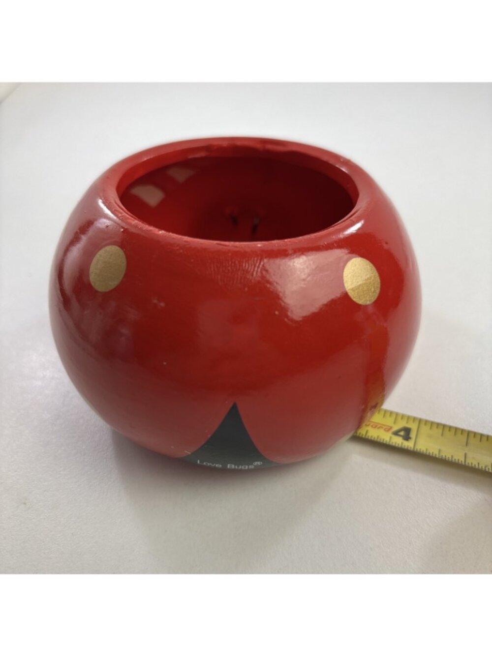 Vintage Rocket Farms Love Bugs Ladybug Ceramic Planter - Picture 6 of 6